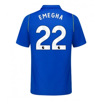 Chelsea Emmanuel Emegha #22 Maglia Gara Casa Repliche 2026-27 Maniche Corte